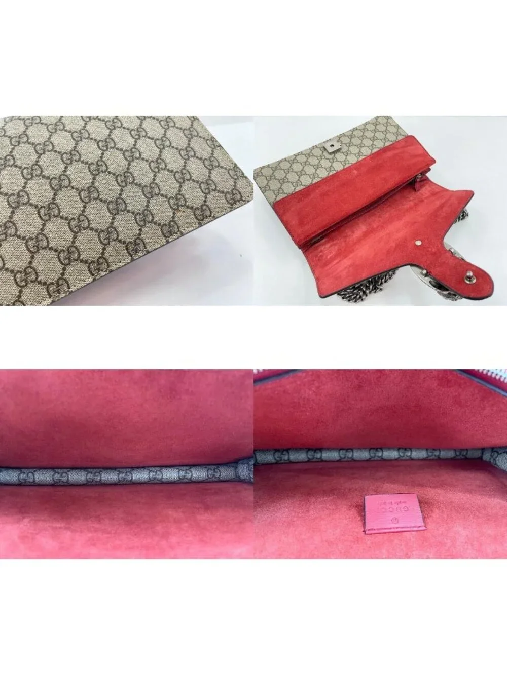Gucci Shoulder Bag GG Supreme Dionysus